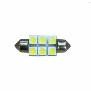 Светодиод 24V T11 6SMD (5050) WHITE 5000к АвтоСвет