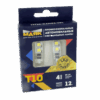 Светодиод 12V T10 4SMD SUPER WHITE CANBUS LED МАЯК