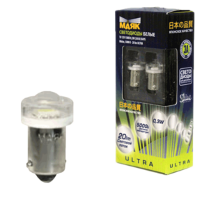 Светодиод 12V T8 1SMD WHITE ULTRA МАЯК