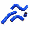 Комплект патрубков охлаждения LADA 21073 алюминиевый радиатор силикон синий 4 шт Technik