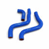 Комплект патрубков охлаждения LADA 2170 с кондиционером силикон синий 3 шт Technik