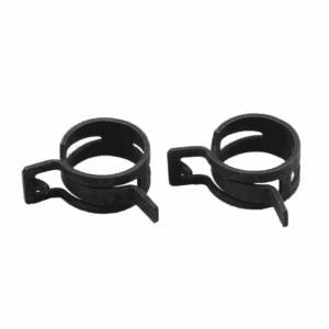 Хомут пружинный Ø23 мм черный 2 шт Маяк