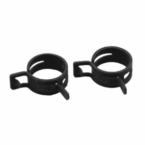 Хомут пружинный Ø25 мм черный 2 шт Маяк