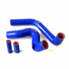 Комплект патрубков охлаждения УАЗ 452 Хантер Евро-4 ЗМЗ 409 силикон синий 4 шт Technik