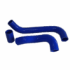 Комплект патрубков охлаждения УАЗ 3163 без кондиционера силикон синий 3 шт Technik
