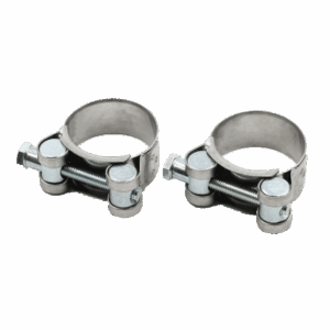 Хомут силовой одно болтовый Ø32-35 мм нержавеющая сталь 2 шт Маяк