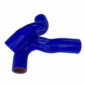 Комплект патрубков охлаждения ГАЗ 3309 ММЗ силикон синий 2 шт Technik