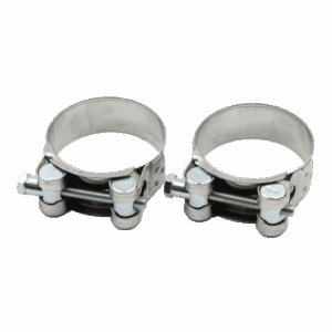 Хомут силовой одно болтовый Ø48-51 мм нержавеющая сталь 2 шт Маяк