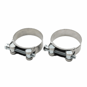 Хомут силовой одно болтовый Ø64-67 мм нержавеющая сталь 2 шт Маяк