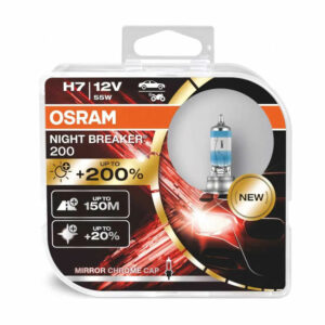 Автолампа H7 12V 55W +200% NIGHT BREAKER OSRAM