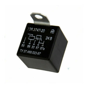 Реле 5-ти контактное 15/50А 24V КАМАЗ с кронштейном АВАР