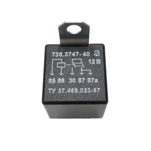 Реле 5-ти контактное 30/30А 12V замыкающее с кронштейном АВАР