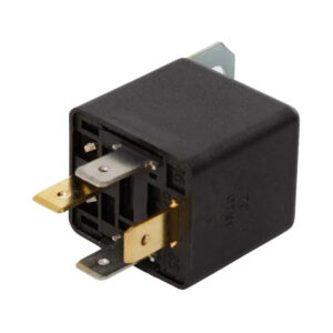 Реле 4-х контактное 30А 12V с кронштейном