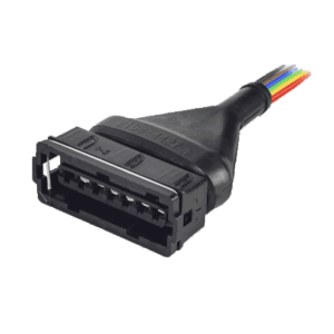 Разъём коммутатора. ЭПХХ LADA 2108-09 (с пыльником. в сборе с 6-ю проводами) АЭТверь