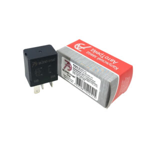 Реле 4-х контактное 20А 12V с резистором малогабаритное Авто Трейд