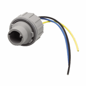 Патрон 2-контактной лампы 21/4W ВАZ15d со смещением с проводом Маяк