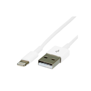Зарядное устройство кабель для iPhone 5/6/7 моделей шнур 1М белый REXANT