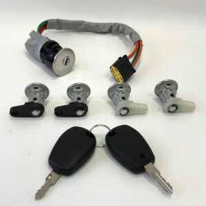 ЛичинкиLADA ЛАРГУС Замок зажигания + 4 личинки замков дверей и ключи CARTRONIC