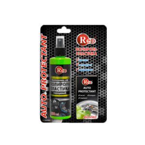 Полироль с губкой яблоко глянцевый 250 мл RED