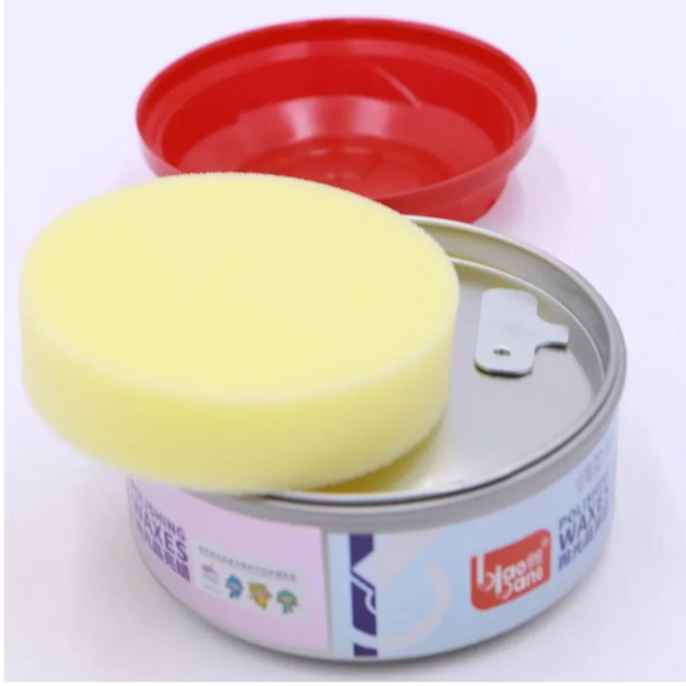 Полироль кузова с губкой Vivid Soft Wax с мягким воском карнауба “Crystal” 300 г BIAO BANG