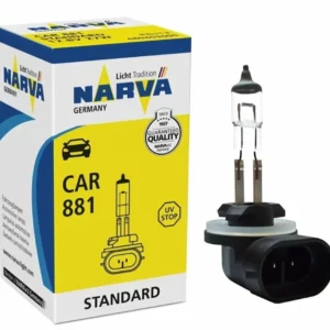 Автолампа H27 12.8V 27W 881 L-образная PGJ13 Narva