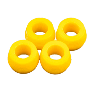 Втулка заднего амортизатора LADA 2101-07 полиуретан желтый 4 шт A-RUS