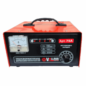 Зарядное устройство 20A для АКБ 5-100 А/ч VOLLRUS