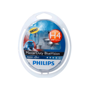 Автолампа H4 24V 70/75W P43t-38 MASTER DUTY BLUE VISION Philips