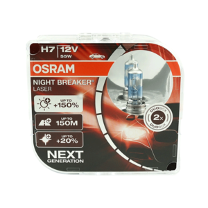 Автолампа H7 55W +150% NIGHT BREAKER LASER OSRAM