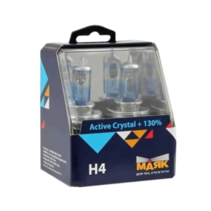 Автолампа H4 24V 75/70W+130% Active Crystal МАЯК