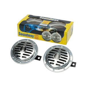 Сигнал звуковой Диск хромированный 12V SOUNDWAY