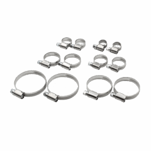 Хомут червячный набор по 2 шт 8х12 10х16 12х22 16х27 25х40 32х50 W2-430ss Маяк