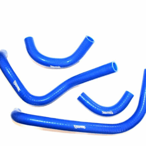 Комплект патрубков отопителя УАЗ Патриот до 2012 года силикон синий  4шт